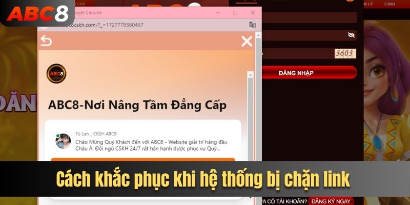 3 cách khắc phục nhanh chóng khi đăng nhập ABC8 đơn giản