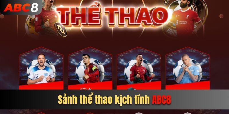 Sảnh thể thao điện tử cực chất chỉ có tại ABC8